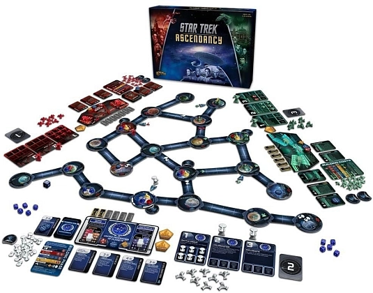 Настольной игры Star Trek: Ascendancy (Звёздный путь: Власть) (EN), для 3-3 гравців, час гри > 60мин. - 3 - KUBIX