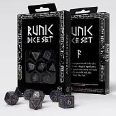 Миниатюра товара Набор кубиков Runic Mixed-blue & gold Dice Set - 1