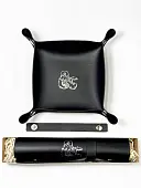 Миниатюра товара Лоток для кубиков Дракон черный Dice Tray - 1