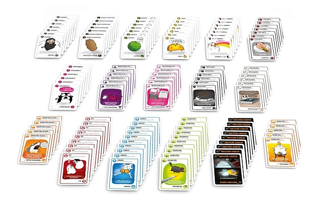 Купити Настільна гра Вибухові кошенята: Паті-пак (Exploding Kittens: Party Pack), бренду Rozum - 4 - KUBIX Настільна гра Вибухові кошенята: Паті-пак (Exploding Kittens: Party Pack), бренду Rozum, для 2-10 гравців, час гри < 30хв. - 4 - KUBIX