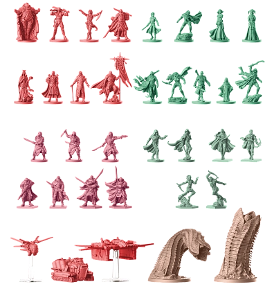 Настольная игра Дюна. Война за Арракис (Dune: War for Arrakis), бренду Geekach Games, для 1-4 гравців, час гри > 60мин. - 5 - KUBIX
