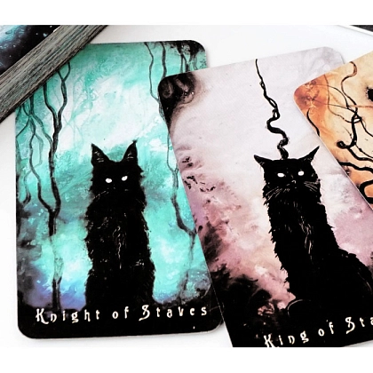 Карты ТАРО Привидного кота (Haunted Cat Tarot) - 3 - KUBIX