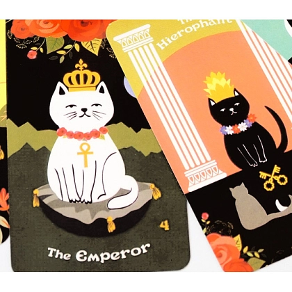 Карти ТАРО Квітучого Кота (Blooming Cat TAROT Cards) - 4 - KUBIX