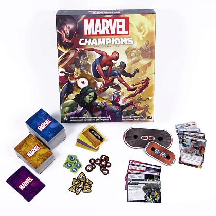 Настільна гра Marvel Champions. Карткова гра (Marvel Champions: The Card Game), бренду Kilogames, для 1-4 гравців, час гри < 60хв. - 3 - KUBIX
