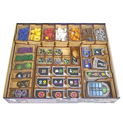 Органайзер для настільної гри Проект Гайя (Organizer for boardgame Gaia Project), бренду Tower Rex - 3 - KUBIX