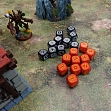 Миниатюра товара Набор кубиков Fortress Compact Black & Red D6 Dice (20) - 2
