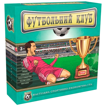 Настольная игра Футбольный клуб, бренду Artos games, для 2-4 гравців, час гри < 60мин. - KUBIX
