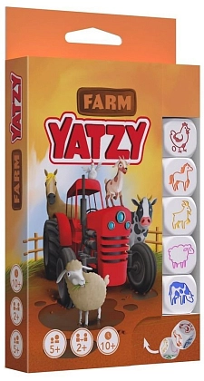 Яцзи. Ферма (Farm Yatzy), бренду Smart Games, для 2-12 гравців, час гри < 30мин. - KUBIX