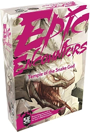 Настольная игра Эпические Столкновения: Храм Змеиного Бога (Epic Encounters: Temple of the Snake God) (EN)