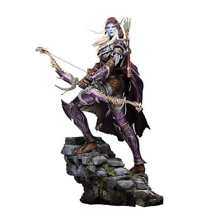 Статуэтка Сильвана Ветрокрыла. Варкрафт (WORLD OF WARCRAFT Sylvanas Statue) - 3 - KUBIX