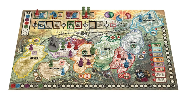 Настольная игра Вранішнє сонце (Rising Sun), бренду Rozum, для 3-5 гравців, час гри > 60мин. - 5 - KUBIX