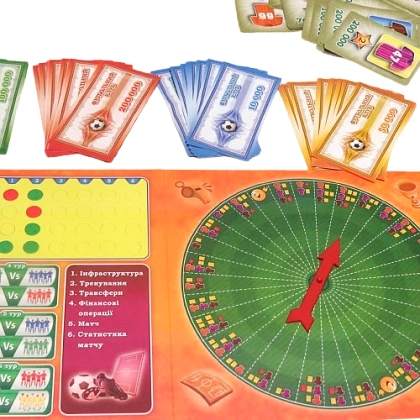 Настольная игра Футбольный клуб, бренду Artos games, для 2-4 гравців, час гри < 60мин. - 5 - KUBIX