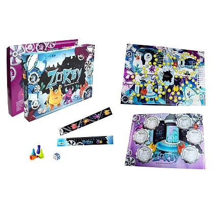 Настольная игра Зорби (ZORBY), бренду Strateg, для 2-4 гравців - 3 - KUBIX