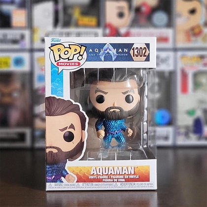 Ігрова фігурка FUNKO POP! АКВАМЕН (Aquaman) #1302, бренду Funko - 3 - KUBIX