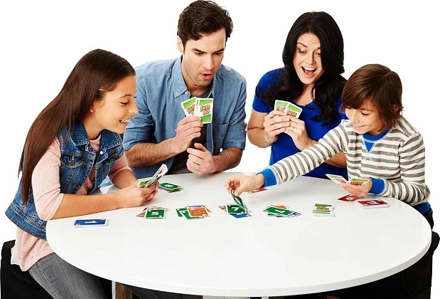 Настільна гра Skip-Bo (Mattel), бренду Mattel, для 2-6 гравців, час гри < 30хв. - 3 - KUBIX