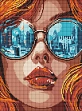 Миниатюра товара Алмазная мозаика Лондонский пейзаж (30х40 см) - 1