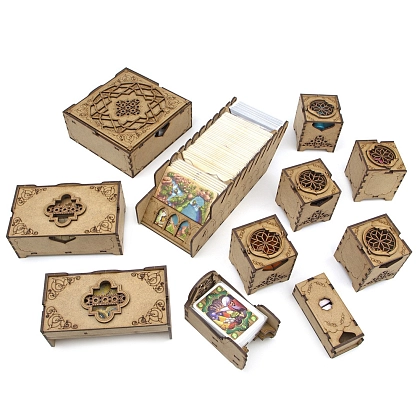 Органайзер для настільної гри П'ять Каст (Organizer for boardgame Five Tribes), бренду Tower Rex - 3 - KUBIX
