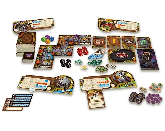 Настольная игра Исследователи Лесокрая (Explorers of the Woodlands), бренду Geekach Games, для 1-4 гравців, час гри < 60мин. - 3 - KUBIX