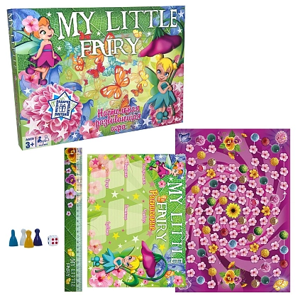 Настольная игра «Моя маленькая фея» (My little fairy) (RU), бренду Strateg, для 2-4 гравців, час гри < 30мин. - 3 - KUBIX