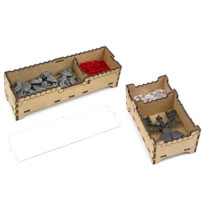 Органайзер для настільної гри Black Angel (Organizer for boardgame Black Angel), бренду Tower Rex - 6 - KUBIX