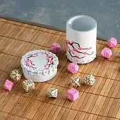 Мініатюра товару Набір кубиків Japanese Dice Set: Sweet Spring Memory - 4