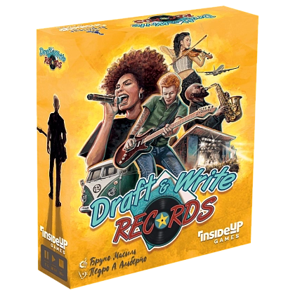 Настольная игра Draft & Write Records + 2 мини-дополнения, бренду Игромаг, для 1-6 гравців, час гри < 30мин. - KUBIX