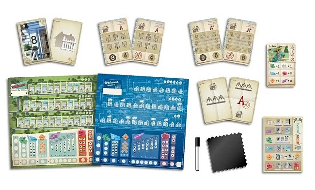 Настольная игра Welcome To... Местечко мечты (Welcome To...), бренду Lord of Boards, для 1-12 гравців, час гри < 30мин. - 3 - KUBIX