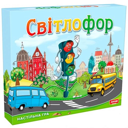 Настольная игра Светофор, бренду Artos games, для 2-4 гравців, час гри < 30мин. - KUBIX