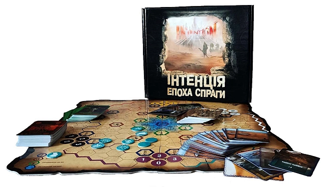 Настольная игра Интенция. Эпоха жажды (Intention. Age of thirst), бренду Планета Игр, для 2-6 гравців, час гри < 30мин. - 2 - KUBIX
