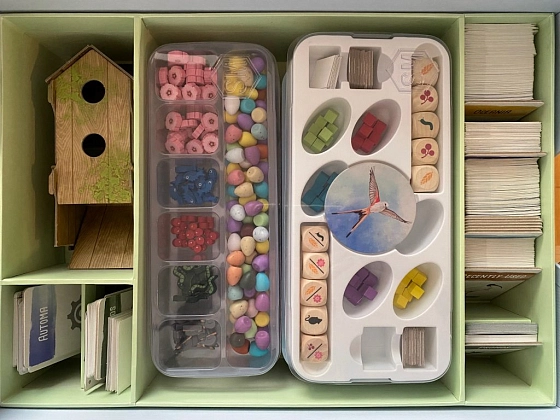 Коробка-органайзер для игры Крылья + дополнение (Wingspan Nesting Box), бренду Игромаг - 3 - KUBIX