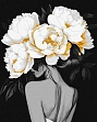 Миниатюра товара Картина по номерам Таинственная девушка (40х50 см) - 1