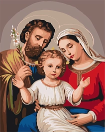 Картина по номерам Свята Троица (40х50 см)