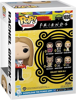 Игровая фигурка FUNKO POP! Рэйчел Грин (Rachel Green ) TV: Друзья #1650, бренду Funko - 3 - KUBIX