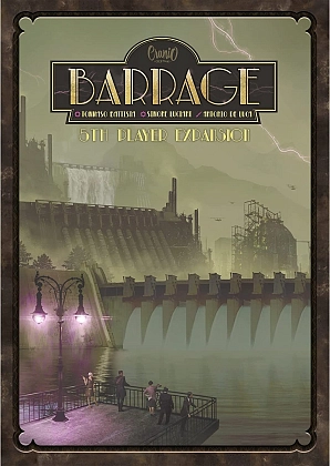 Настольная игра Barrage 5th Player (Гребля: расширение для 5 игроков) (EN), для 1-5 гравців, час гри > 60мин. - KUBIX