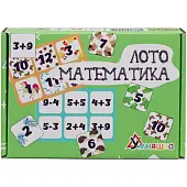 Мініатюра товару Настільна гра Лото математика - 1
