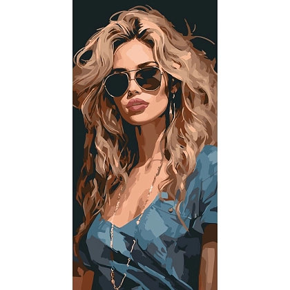 Картина по номерам Легкая непринужденность (40х80 см), бренду Art Craft - KUBIX