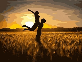 Картинка по номерам Свободные и влюбленные (40х50 см)