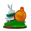 Мініатюра товару Фігурка Білий кролик (Аліса в країні чудес) (White Rabbit. DISNEY. Alice in Wonderland) - 3