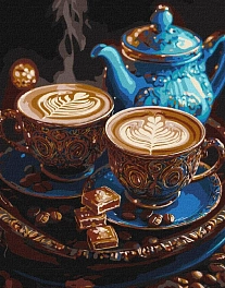 Картина по номерам Ароматна кава (40х50 см)