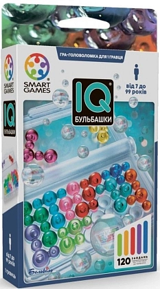 Купити Настольная игра IQ Пузыри (IQ Bubbles), бренду Smart Games - KUBIX Настольная игра IQ Пузыри (IQ Bubbles), бренду Smart Games, для 1-1 гравців, час гри < 30мин. - KUBIX