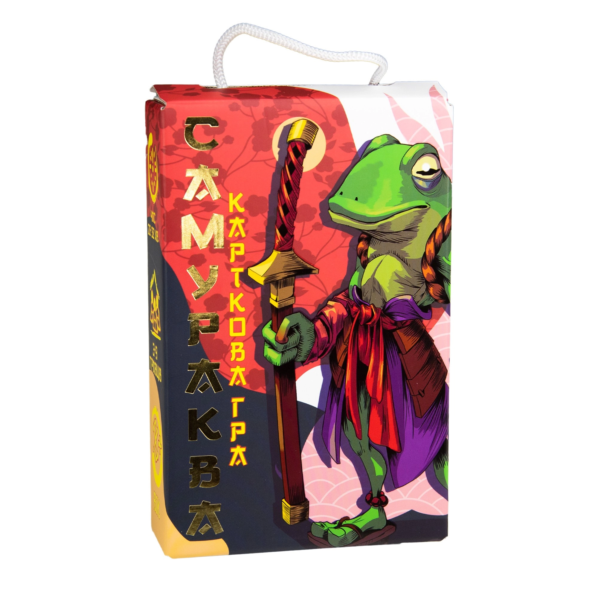 Настольная игра Самураква, бренду Strateg, для 3-9 гравців, час гри < 30мин. - KUBIX