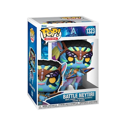 Ігрова фігурка FUNKO POP! БОЙОВА НЕЙТІРІ (Battle Neytiri) Avatar: #1323, бренду Funko - 2 - KUBIX