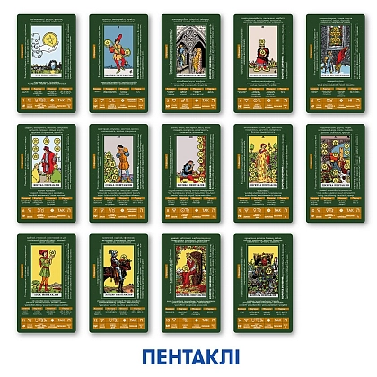 Купити Таро Обучающие карты Таро Райдера - Уэйта, бренду ORNER - 11 - KUBIX Таро Обучающие карты Таро Райдера - Уэйта, бренду ORNER - 11 - KUBIX