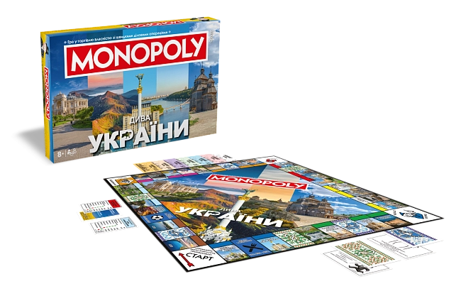 Настільна гра Монополія Дива України, бренду Rozum, для 2-6 гравців, час гри > 60хв. - 3 - KUBIX