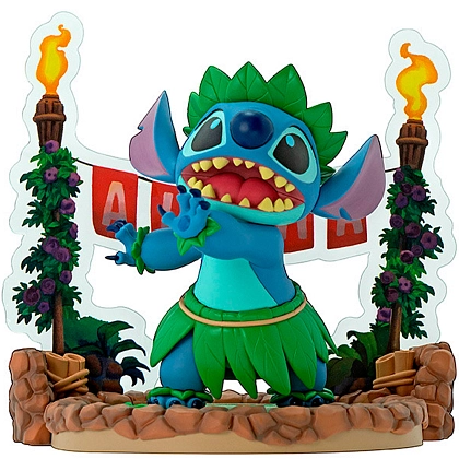 Фигурка Стич танцует. Лило и Стич (DISNEY Stich Hula Dance) - KUBIX