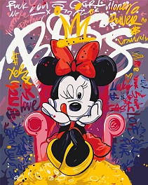 Картина по номерам Дісней Мінні Маус (40х50 см)