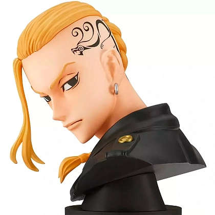 Фігурка Кен Рюгудзі (бюст). Токійські месники (TOKYO REVENGERS Ken Ryuguji Faceculptures) - 4 - KUBIX