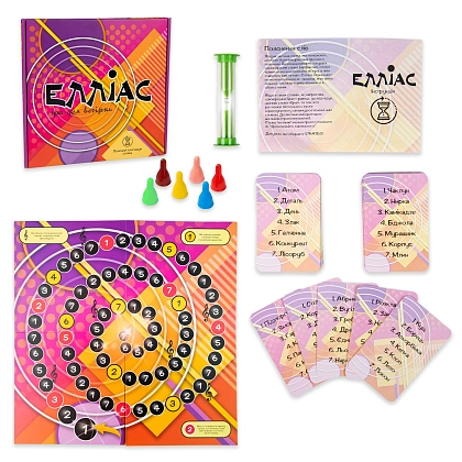 Настольная игра Эллиас для вечеринки, бренду Strateg, для 4-12 гравців, час гри < 30мин. - 2 - KUBIX