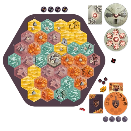 Настільна гра Оборонці нетрів (Defenders of the Wild), бренду Geekach Games, для 1-4 гравців, час гри > 60хв. - 7 - KUBIX