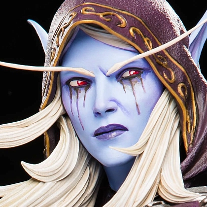 Статуэтка Сильвана Ветрокрыла. Варкрафт (WORLD OF WARCRAFT Sylvanas Statue) - 2 - KUBIX